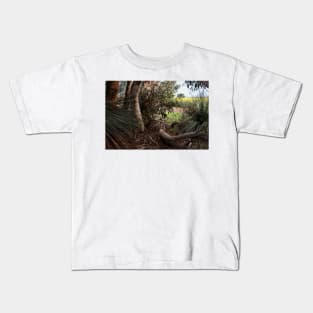 Canola Crop Through the Bush Kids T-Shirt